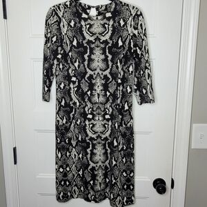 J. McLaughlin Python Print dress Size XS